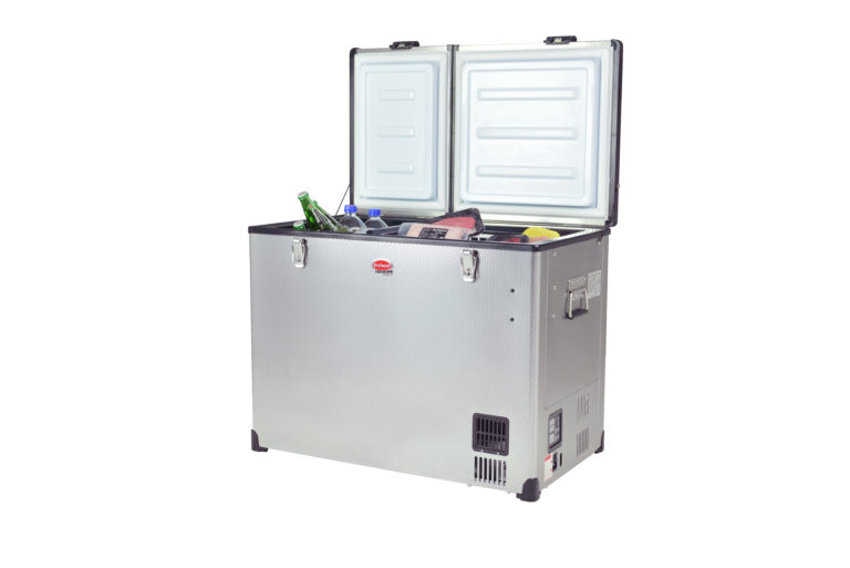 EXPEDITION SERIES EX85D Stainless Steel AC/DC Fridge/Freezer ...