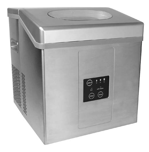 AC/DC AUTOMATIC ICE MAKER (ZBC15D 33LB) Snomaster USA
